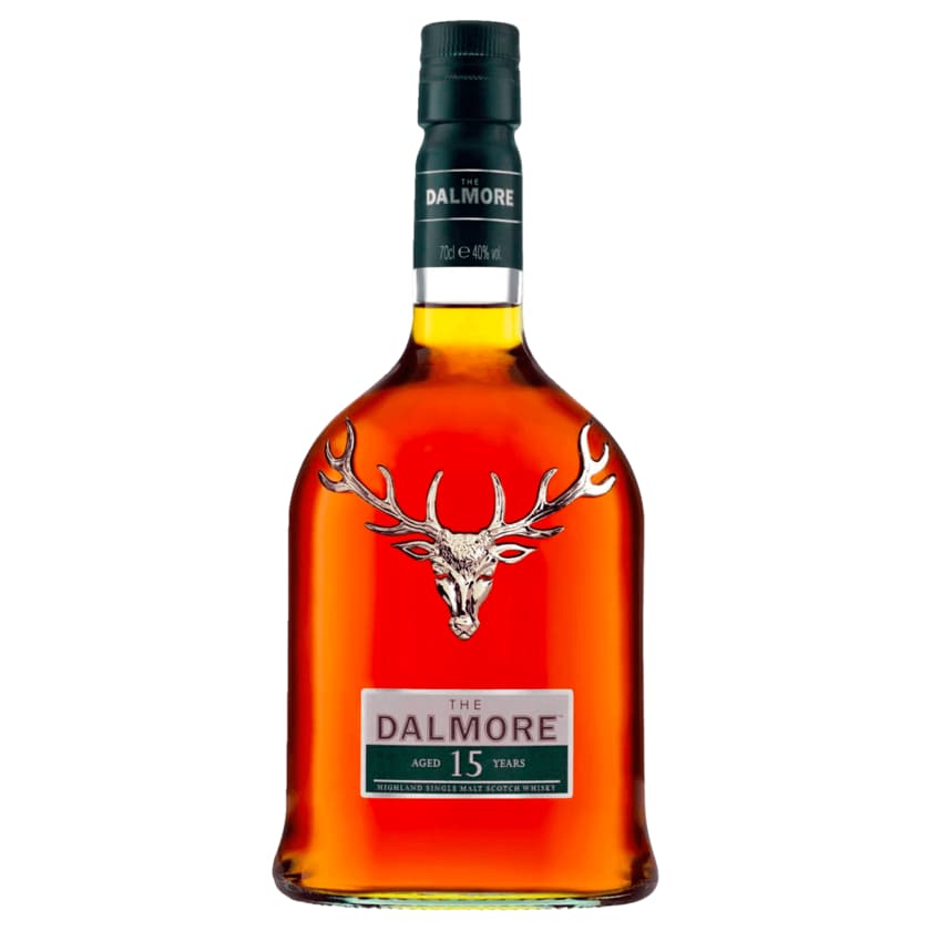 The Dalmore Aged 15 Years Highland Single Malt Scotch Whisky 0,7l
